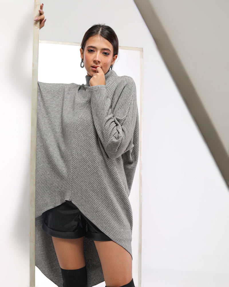 ASYMMETRICAL SWEATER